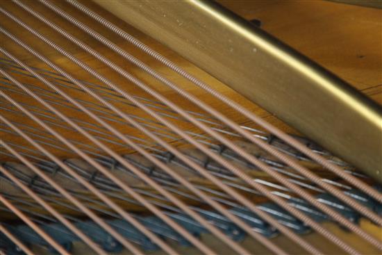 A Bechstein rosewood cased model B boudoir grand piano, c.1904, overall 6ft 8in. x 5ft